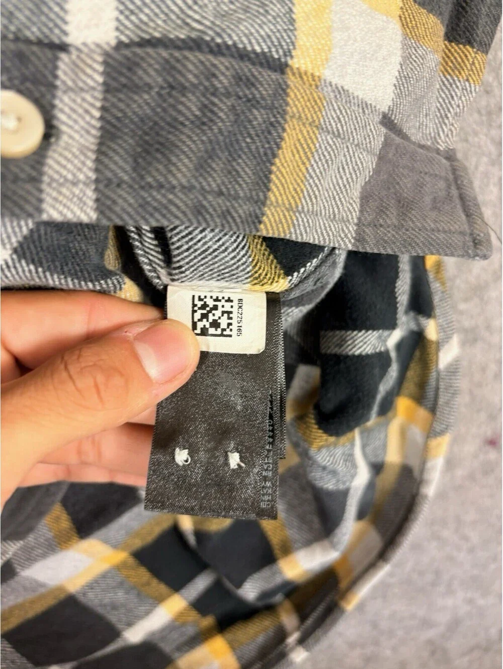 The North Face Mens M Plaid Button Up Long Sleeve Shirt Multicolor